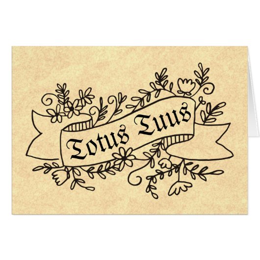 Totus Tuus Prayer Pope St. John Paul II (Front Horizontal)