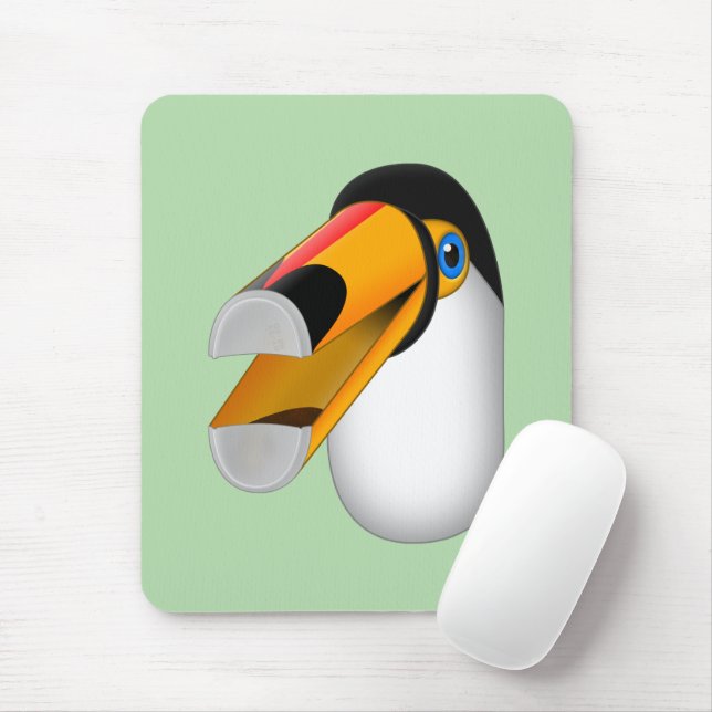 Tou-can -  mouse pad (With Mouse)