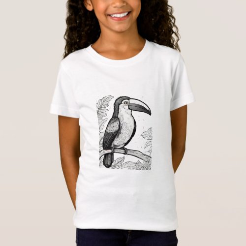 Toucan Adventure Kids Jungle Delight T_Shirt