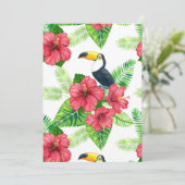 Toucan and tropical bouquet (Standing Front)