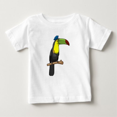 Toucan as Police officer Police Baby T_Shirt