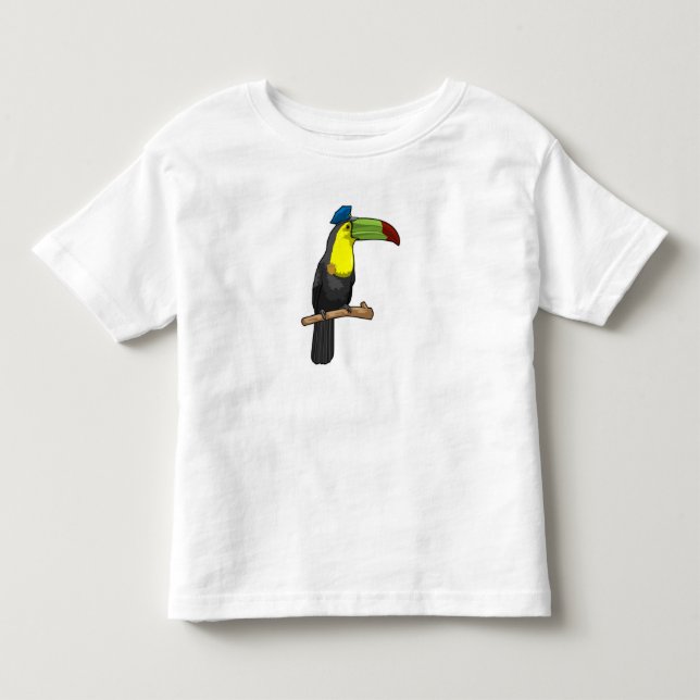 Toucan as Police officer Police Toddler T-shirt (Front)