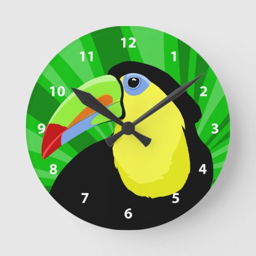 Toucan Bird Clocks