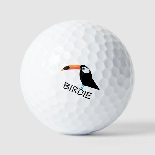 Toucan Birdie Golf Ball