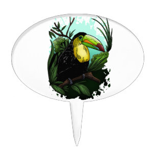 Toucan Cake Topper