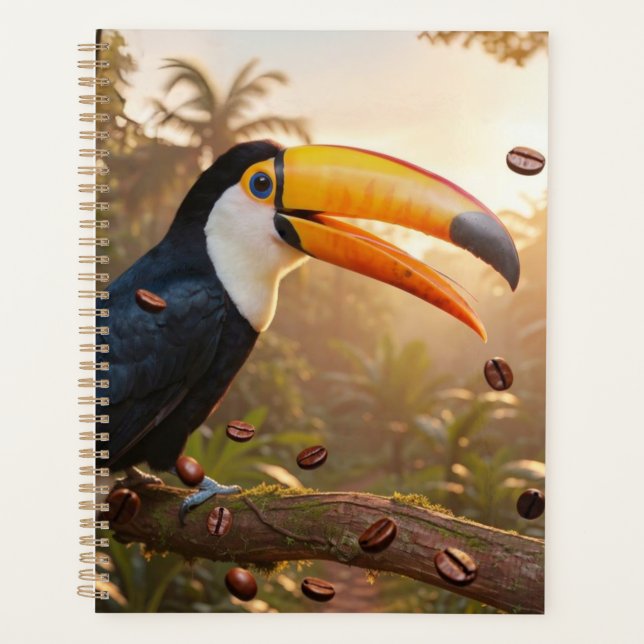 TOUCAN - COFFEE QUEEN PLANNER (Front)