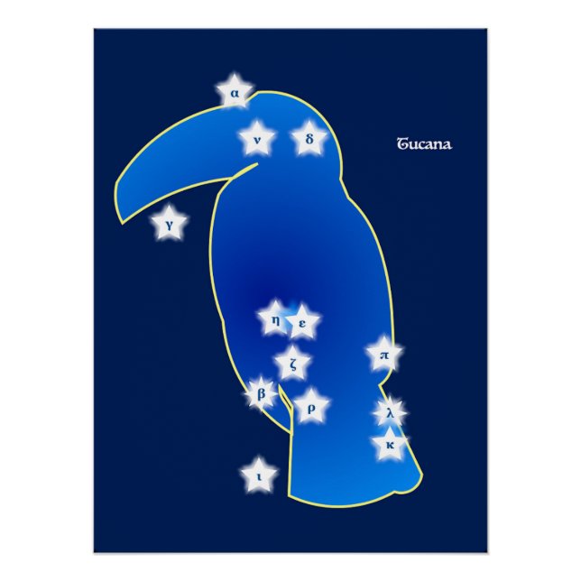 Toucan Constellation Poster (Front)