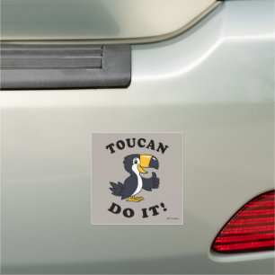 Toucan Do It Car Magnet