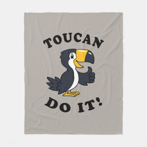 Toucan Do It Fleece Blanket