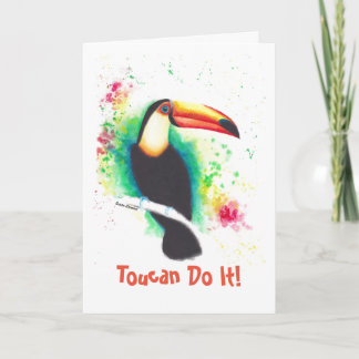 Toucan Do It! Greetings Card
