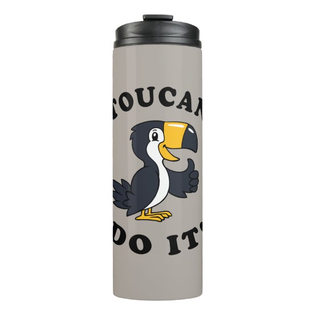 Toucan Do It Thermal Tumbler (Front)