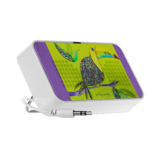 toucan doodle mini speaker (Side)