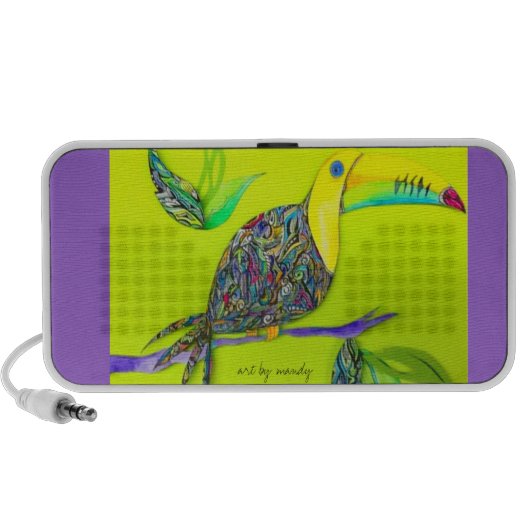toucan doodle mini speaker (Front)