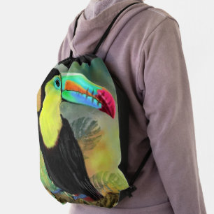 Toucan Drawstring Bag