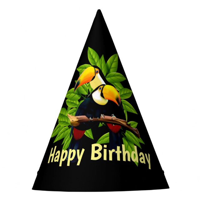 Toucan Duo Party Hat (Front)