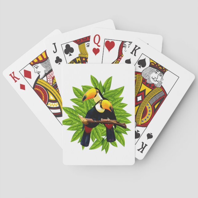 Toucan Duo Poker Cards (Back)