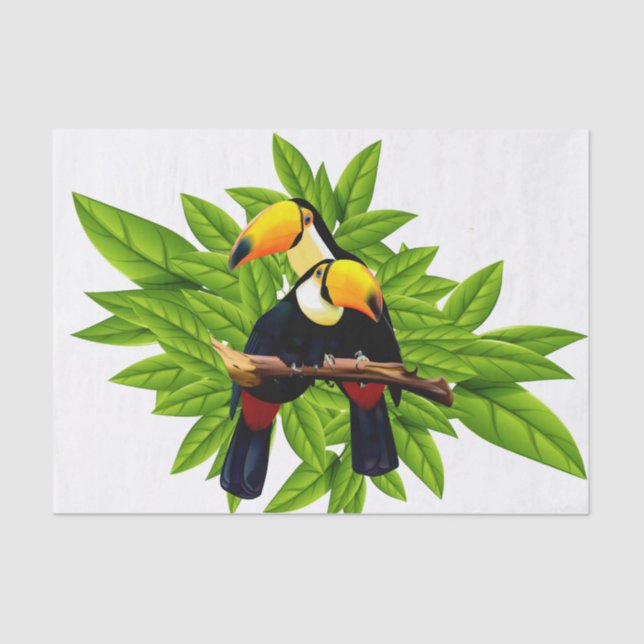 Toucan Duo Tissue Paper (Front)