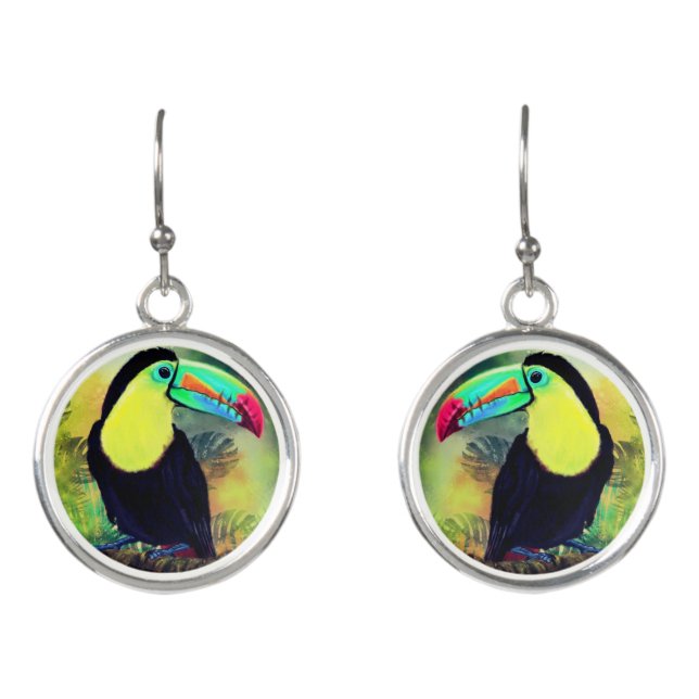 Toucan Earrings (Front)