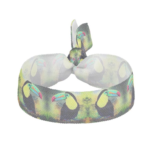 Toucan Elastic Hair Tie (Front)