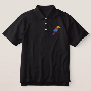 Toucan Embroidered Polo Shirt