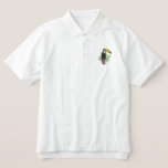 Toucan Embroidered Polo Shirt at Zazzle