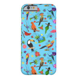 Toucan Flamingo And Arara Seamless Birds Pattern Barely There iPhone 6 Case