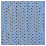 Toucan Frenzy Fabric (Light Blue)