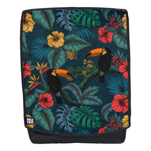 Toucan garden 2 backpack (Front)