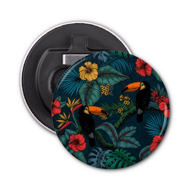 Toucan garden 2 bottle opener (Front)