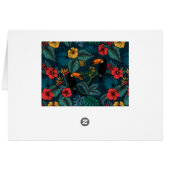Toucan garden 2 cards (Back Horizontal)