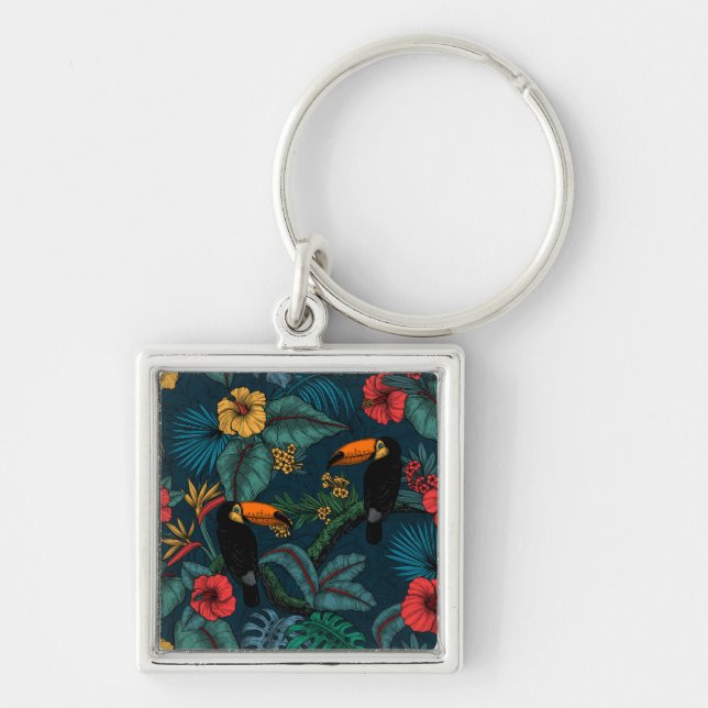 Toucan garden 2 keychain (Front)