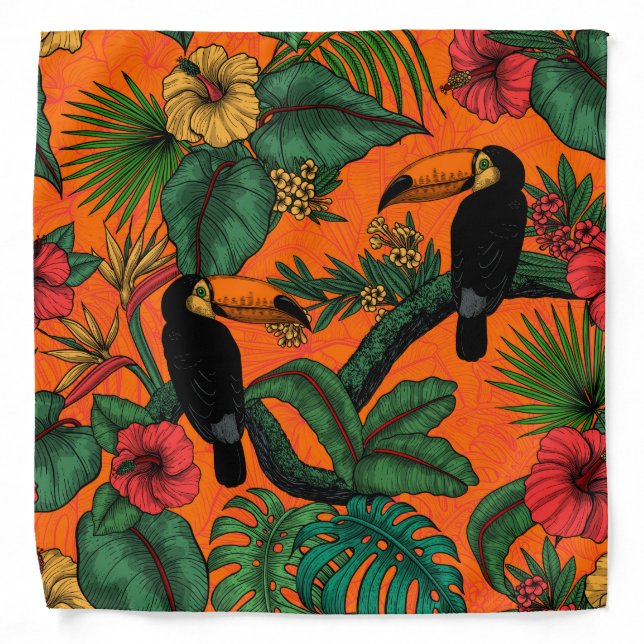 Toucan garden bandana (Front)