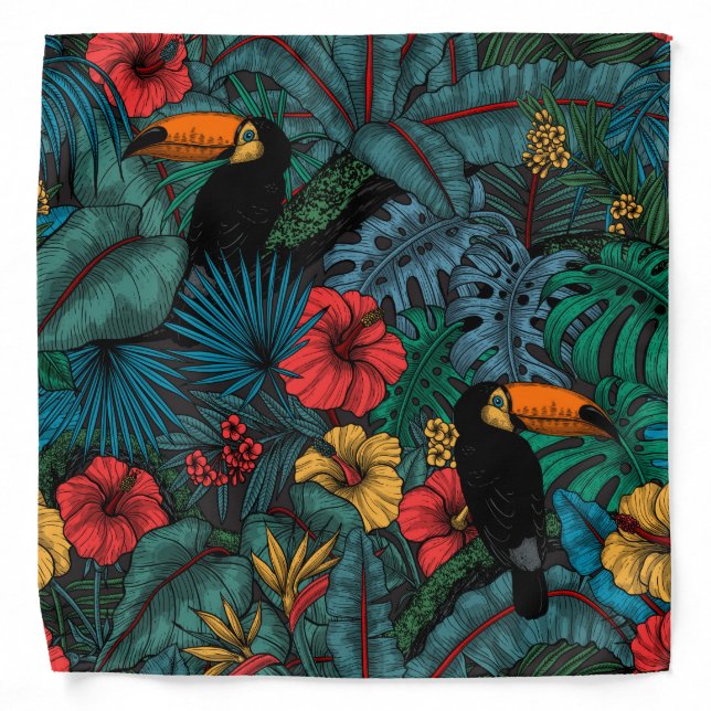 Toucan garden bandana (Front)