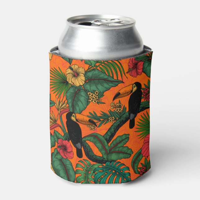 Toucan garden can cooler (Can Front)