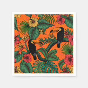 Toucan garden napkins