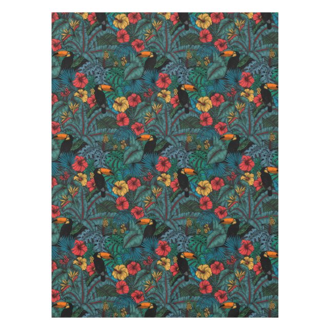 Toucan garden tablecloth (Front)