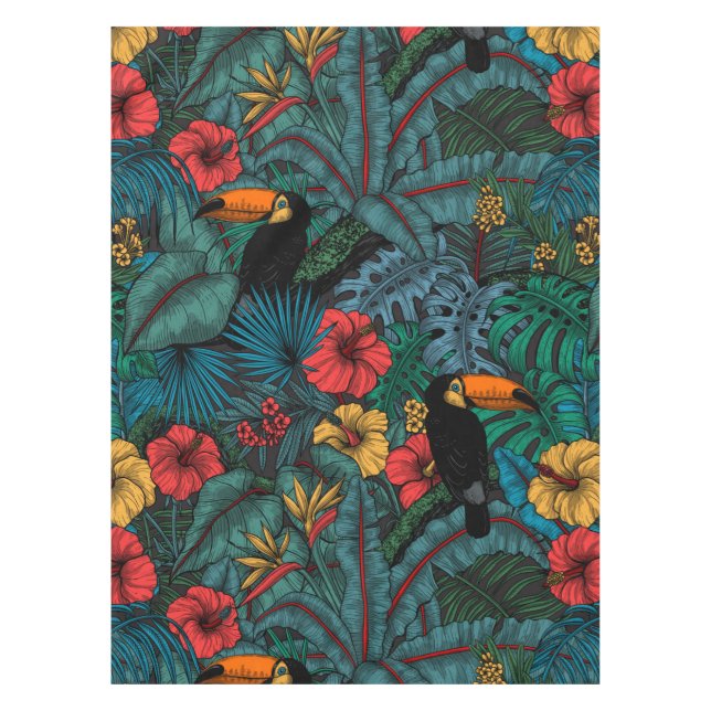 Toucan garden tablecloth (Front)