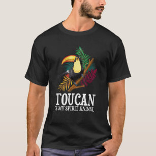 Toucan Is My Spirit Animal Tropical Toucans Cute B T-Shirt