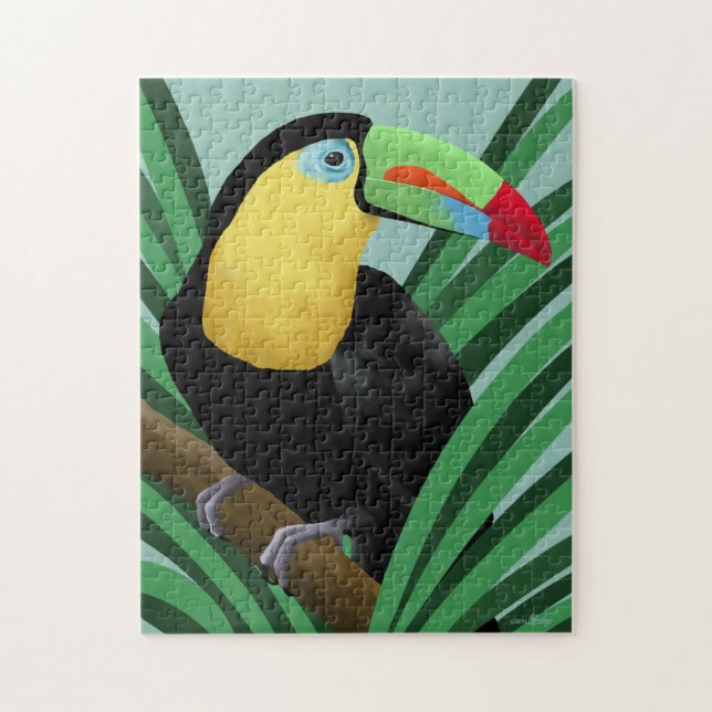 Toucan Jigsaw Puzzle (Vertical)
