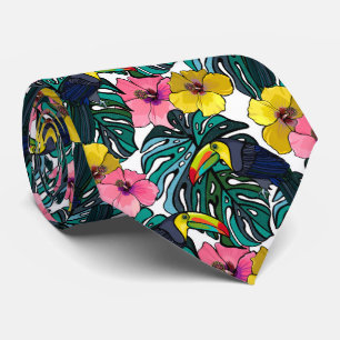 Toucan Jungle Neck Tie