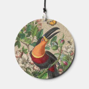Toucan Jungle Tropical Bird Beautiful Antique Wind Chime