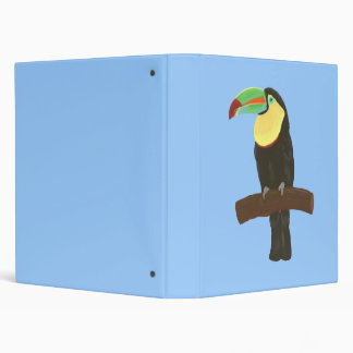 Toucan Painting by CherylsArt on School Binders