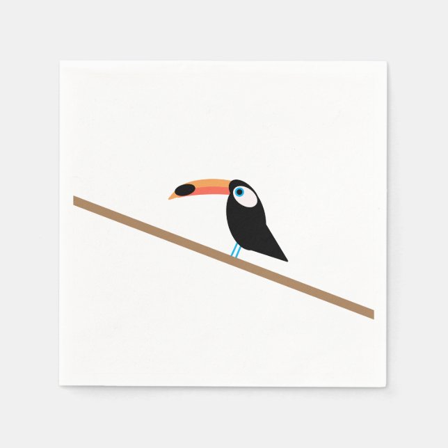 Toucan Paper Napkin (Front)