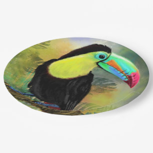 Toucan Paper Plates