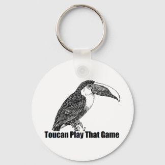 Toucan Play That Game Keychain