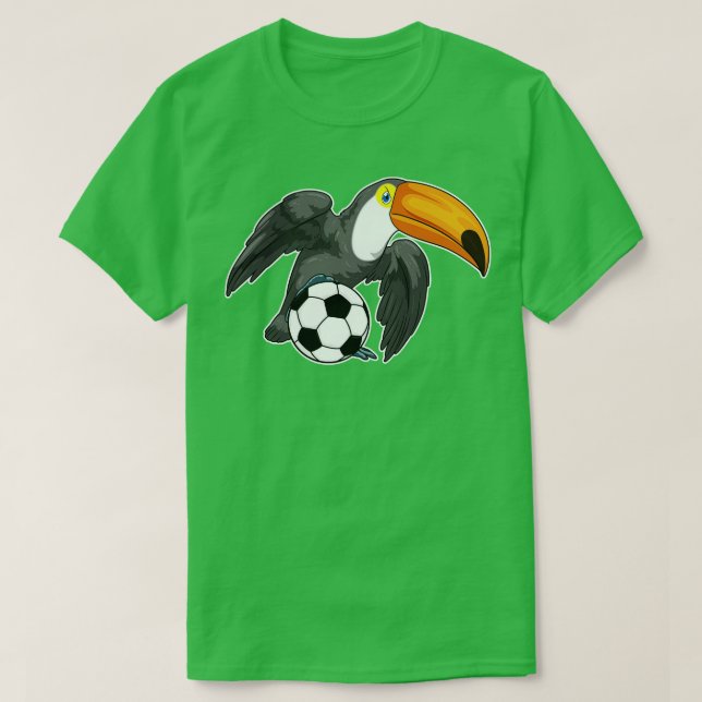 Toucan player Soccer T-Shirt (Design Front)