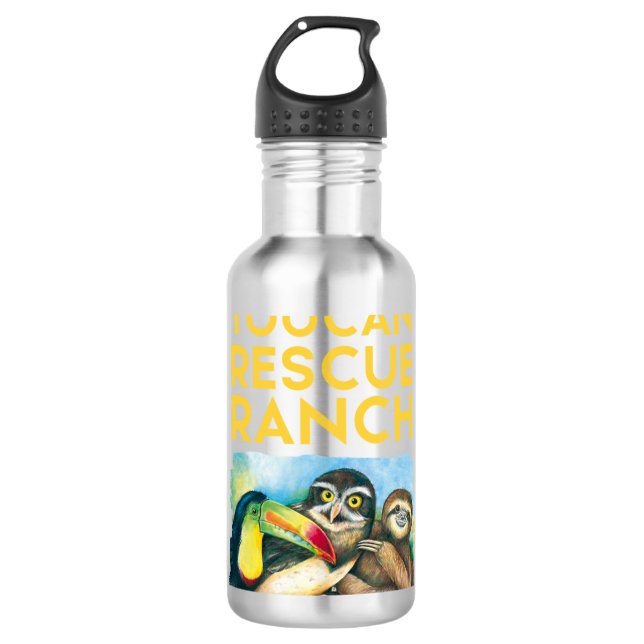 Toucan Rescue Ranch Bottle (Front)