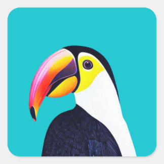 Toucan Square Sticker