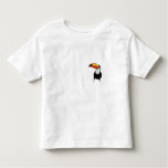 Toucan Toddler Fine Jersey T-shirt, White Toddler T-shirt at Zazzle
