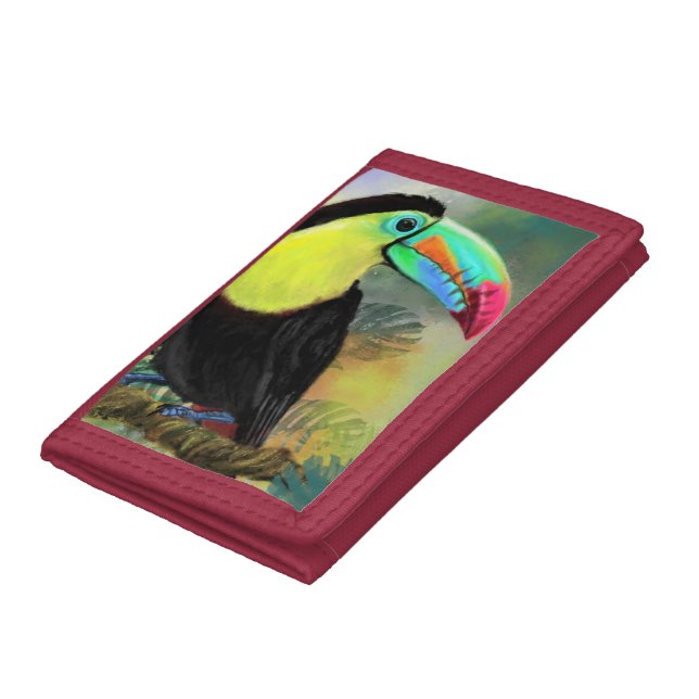 Toucan Trifold Wallet (Bottom)